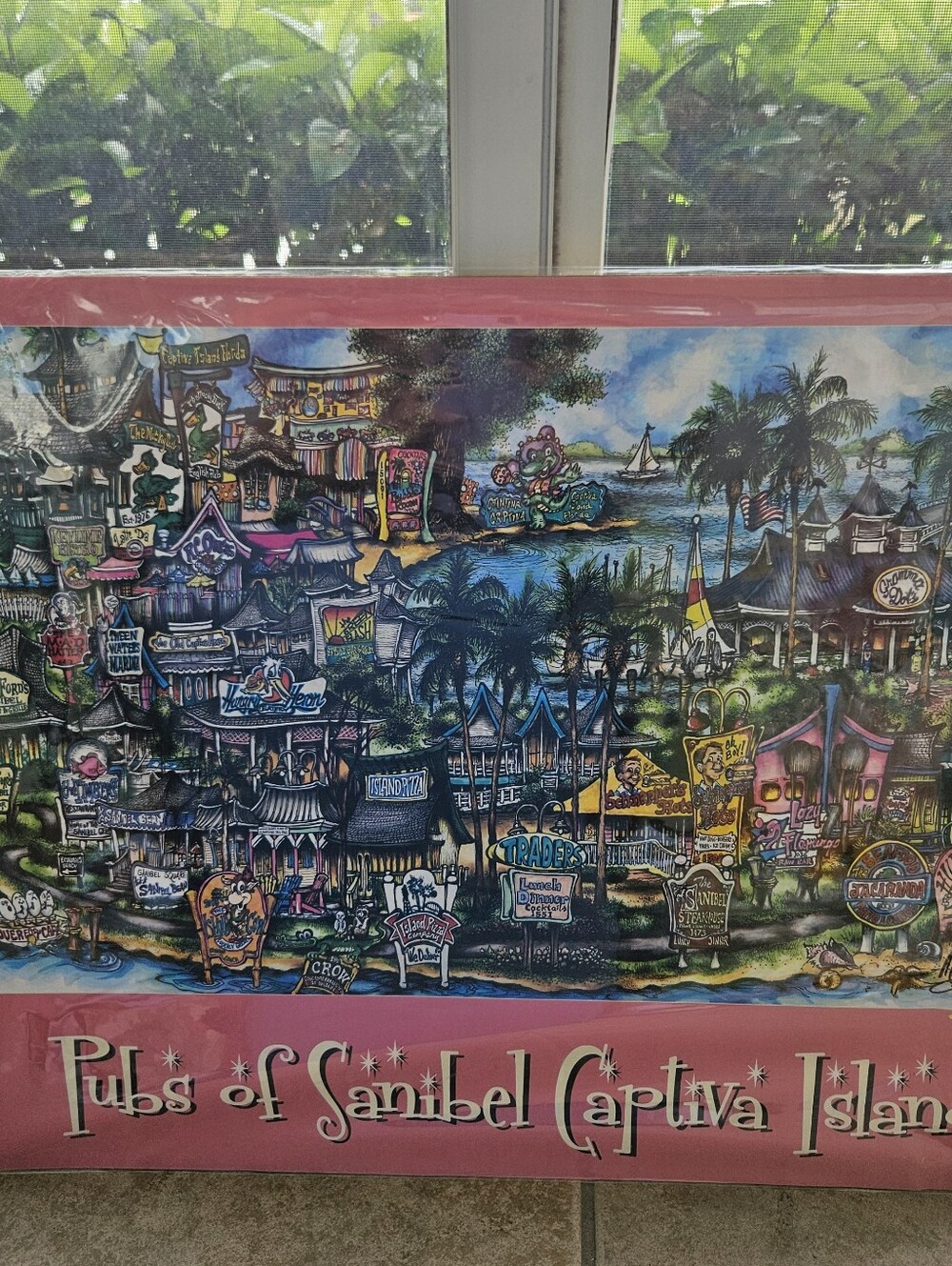 Sanibel Captiva Islands Colorful Coastal Art Print - Art By Brian McKelvey